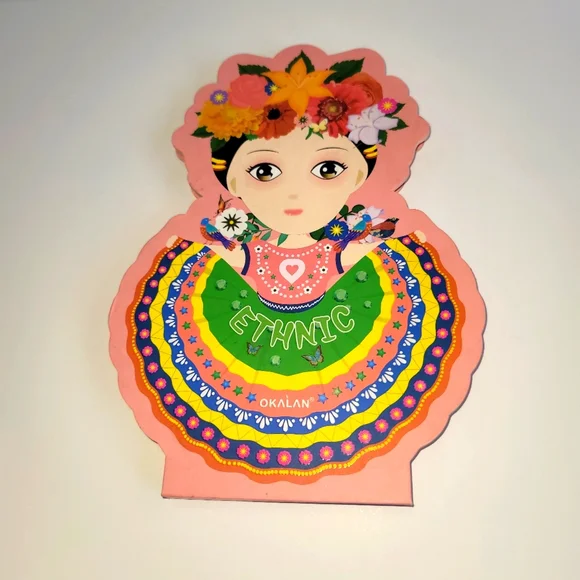 Okalan Ethnic 37 colors shadows pallet Makeup Various Colors - Picture 2 of 6